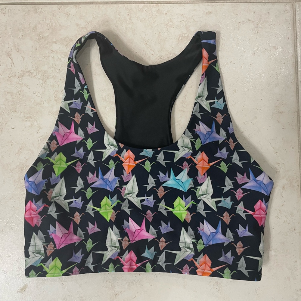 Terez sports bra Size S. Barely worn and in excellent pre-owned condition.